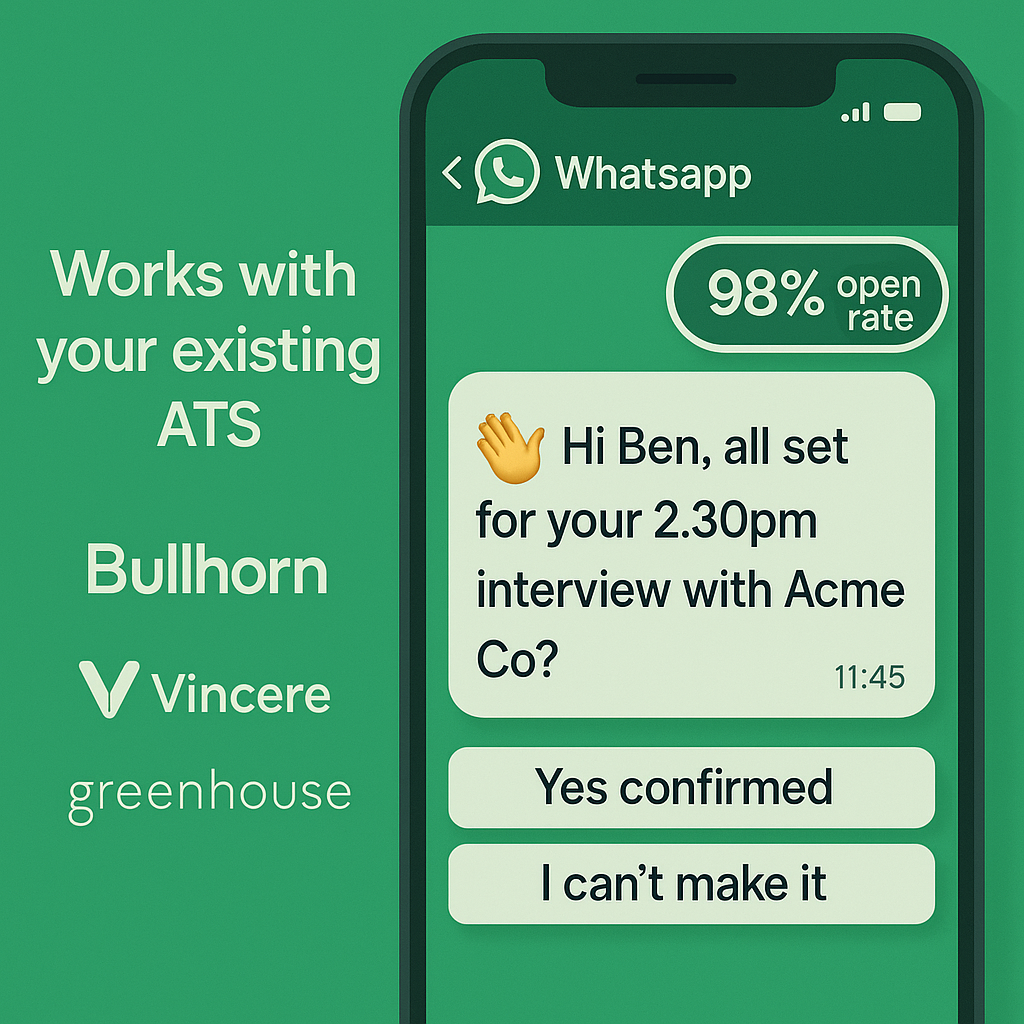 WhatsApp Business API Automation Interface